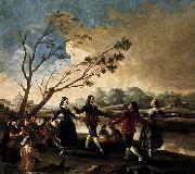 Dance of the Majos at the Banks of Manzanares Francisco de goya y Lucientes